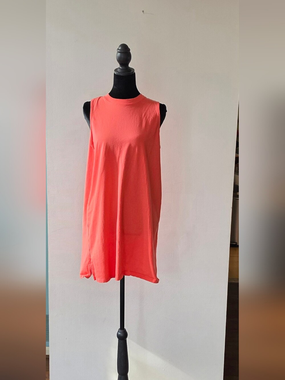 Old Navy Coral A-Line Tank Skirt